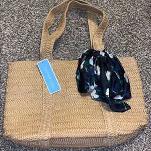 Draper James New with tags straw everyday bag